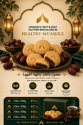 Healthy Ma’amoul with Dates Coffee Flavour