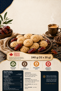 Ma'amoul with Dates Coffee Flavour